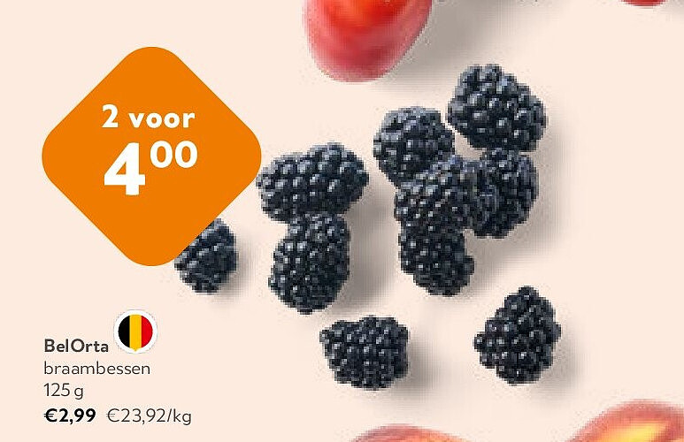 BelOrta braambessen 125 g