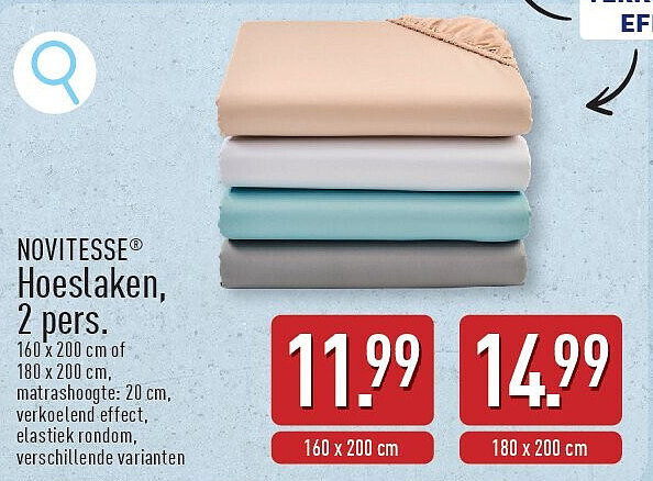 Hoeslaken, 2pers.