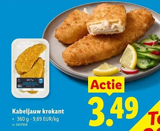 Kabeljauw krokant