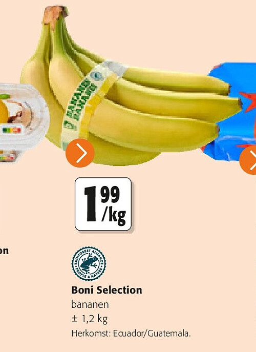 Boni Selection bananen ± 1,2 kg