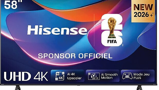 TV LED 58" / 146CM HISENSE 58A6S