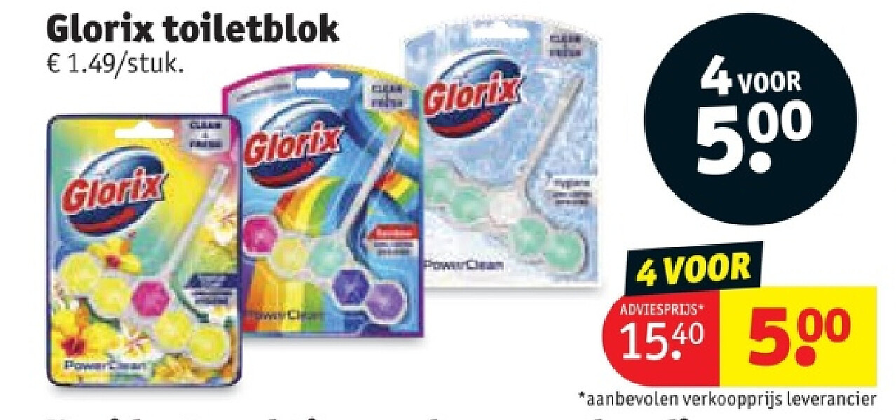 Glorix toiletblok