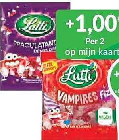Lutti Vampires Fizz - 280g of Draculatanden - 200g
