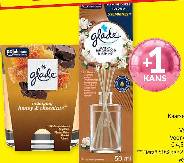 Glade geurkaarsen en geurstokjes