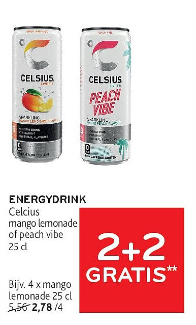 ENERGYDRINK mango lemonade 25 cl