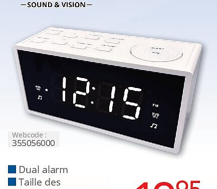 Radio reveil CR-6000