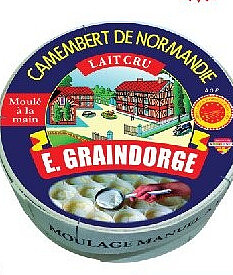 Camembert de Normandie au lait cru AOP Graindorge