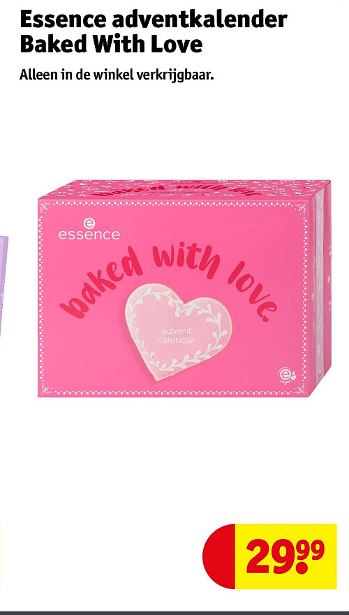 Essence adventkalender Baked With Love