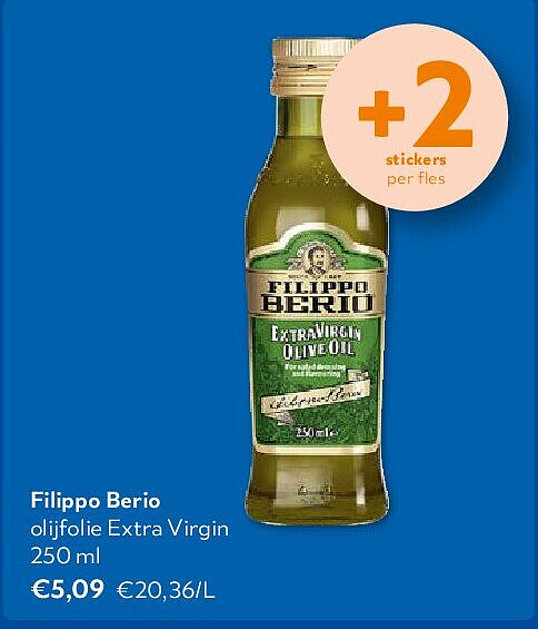 Filippo Berio olijfolie Extra Virgin 250 ml