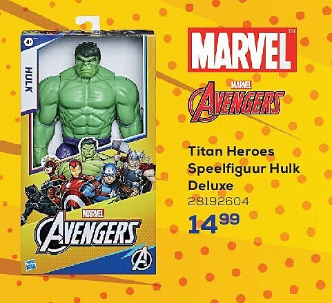 Titan Heroes Speelfiguur Hulk Deluxe
