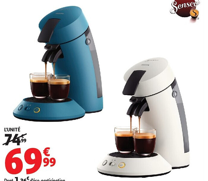 Cafetière à dosettes