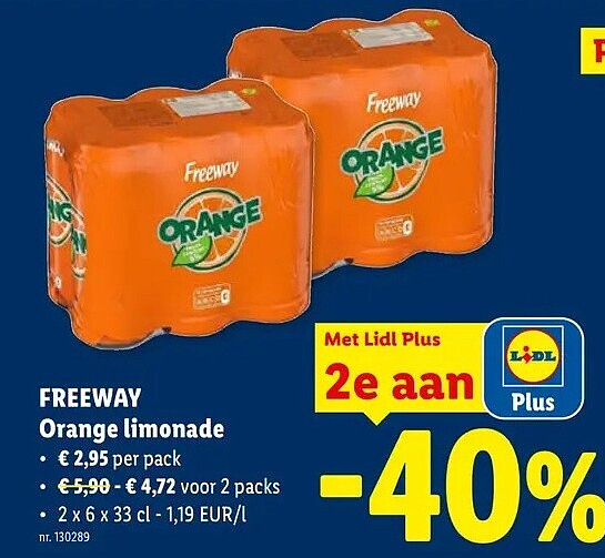 Orange limonade