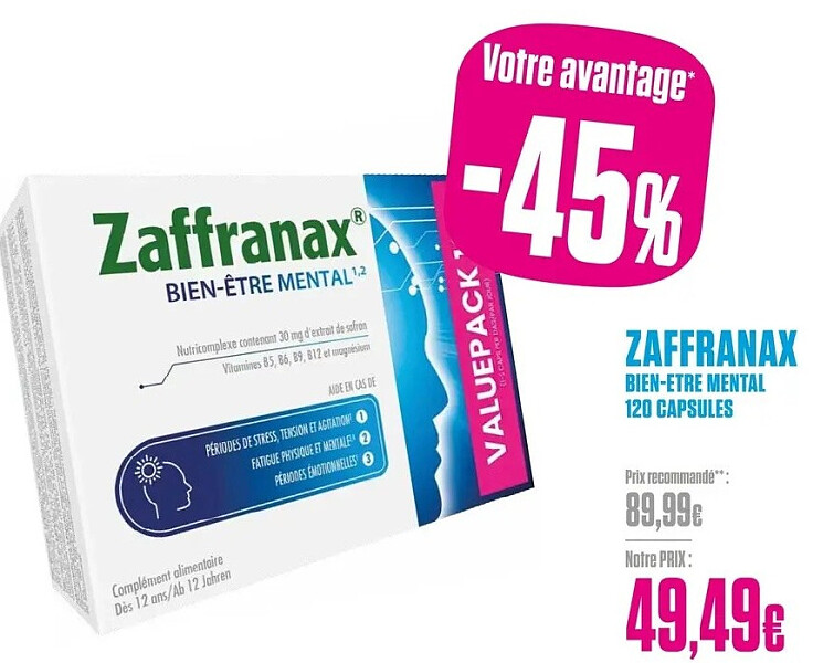 Bien-Être Mental 120 capsules