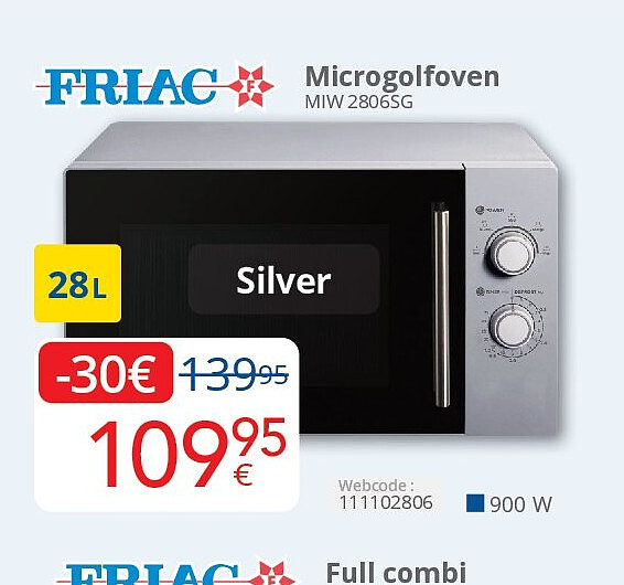 Microgolfoven MIW 2806SG