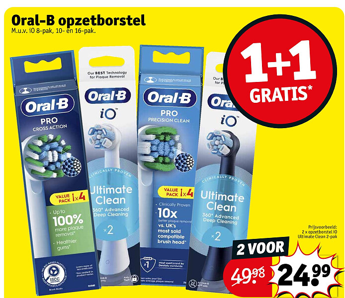 Oral-B opzetborstel
