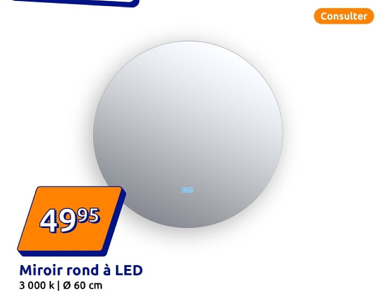 Мігоіг гond à LED