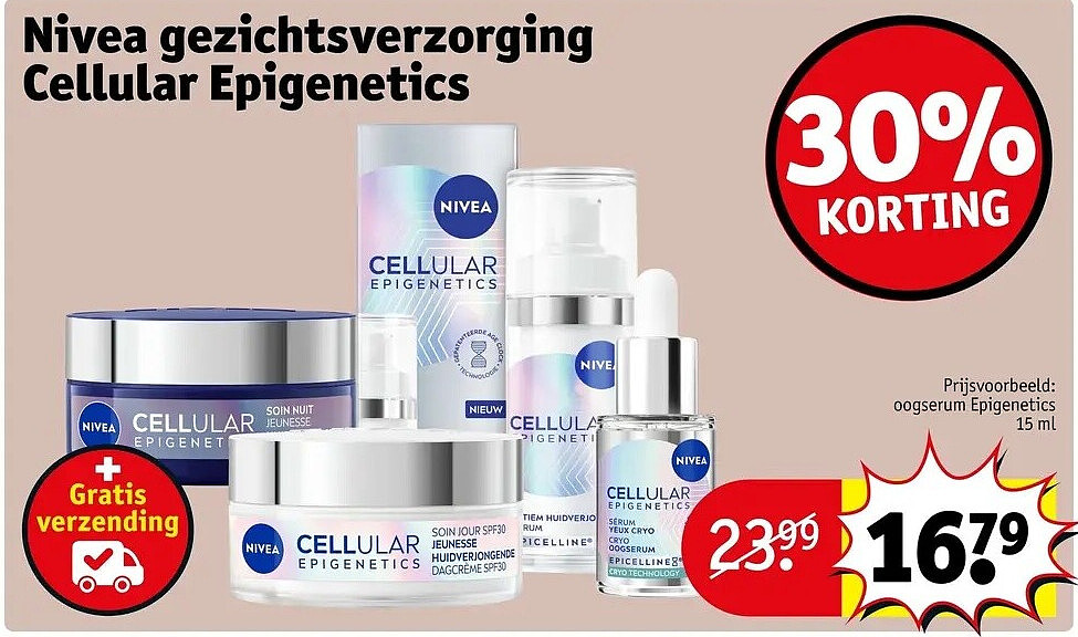 Nivea gezichtsverzorging Cellular Epigenetics