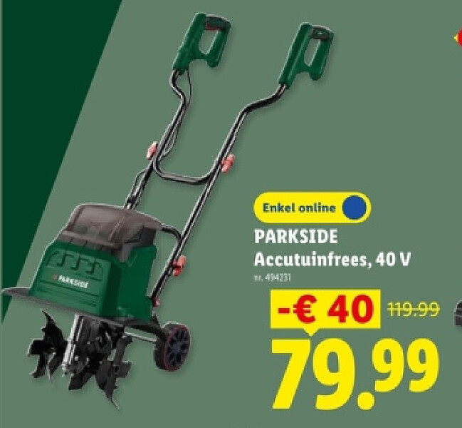 Accutuinfrees, 40 V