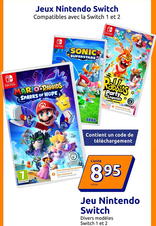 Jeux Nintendo Switch