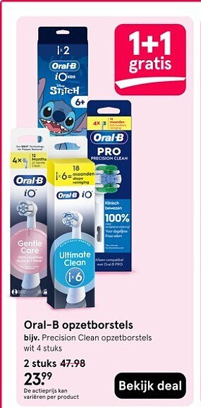 Oral-B opzetborstels