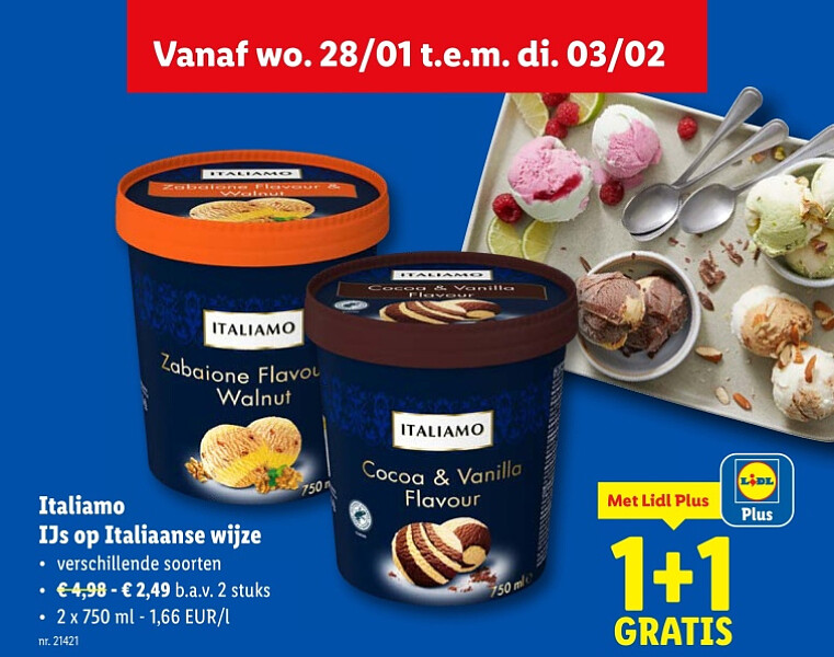 IJs op Italiaanse wijze