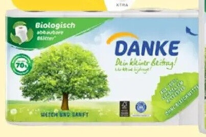 Danke toiletpapier (8 rollen)