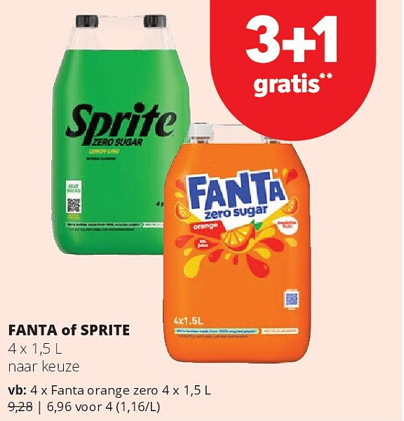 FANTA of SPRITE