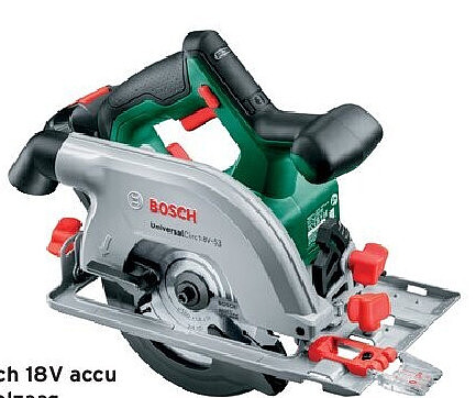 Bosch 18V accu cirkelzaag UniversalCirc Zonder accu/lader