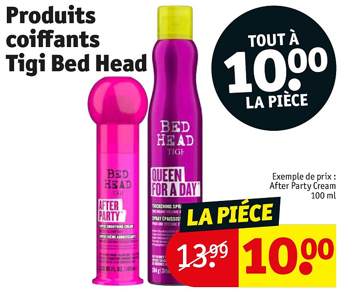 Produits coiffants Tigi Bed Head