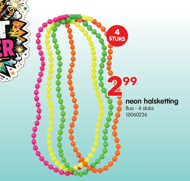 neon halsketting