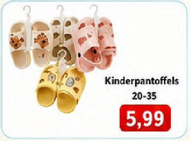 Kinderpantoffels 20-35