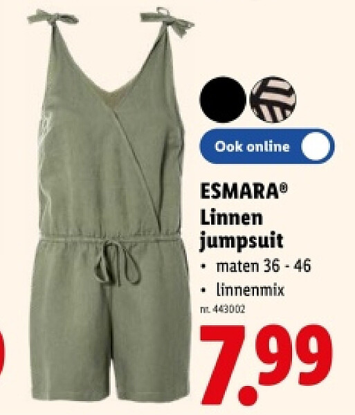 Linnen jumpsuit