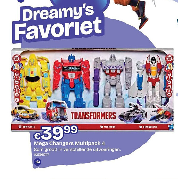Mega Changers Multipack 4