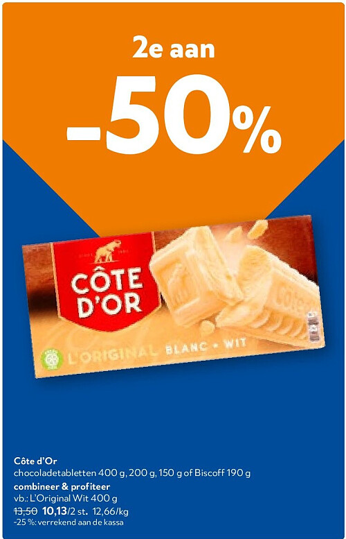 Côte d'Or L'Original Wit 400 g