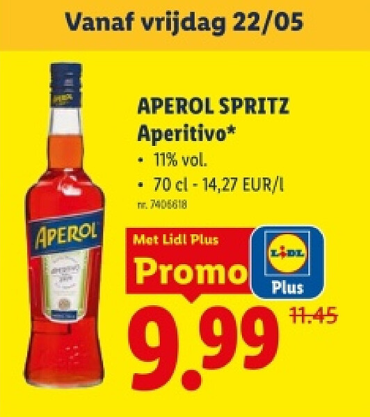 APEROL SPRITZ Aperitivo
