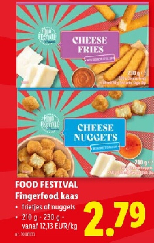 Fingerfood kaas