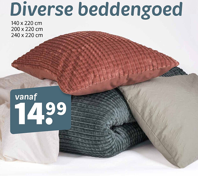 Diverse beddengoed
