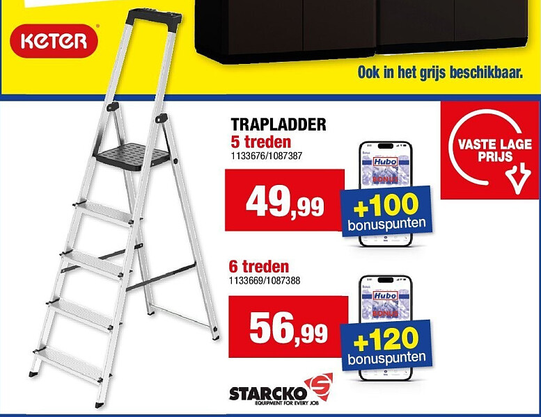 TRAPLADDER 5 treden