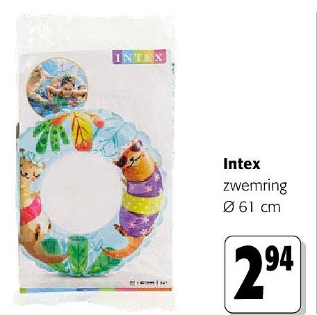 Intex zwemring Ø 61 cm