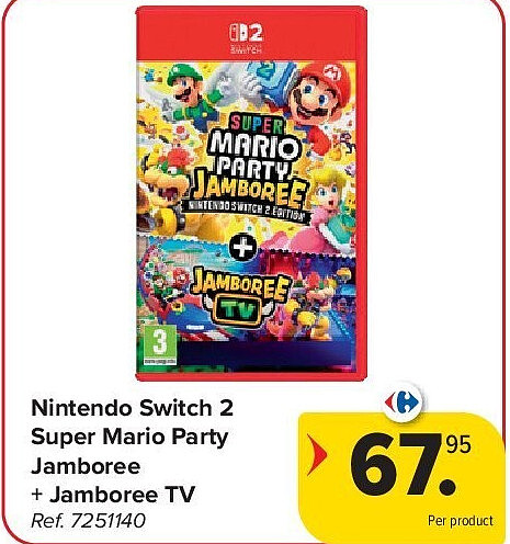 Nintendo Switch 2 Super Mario Party Jamboree + Jamboree TV