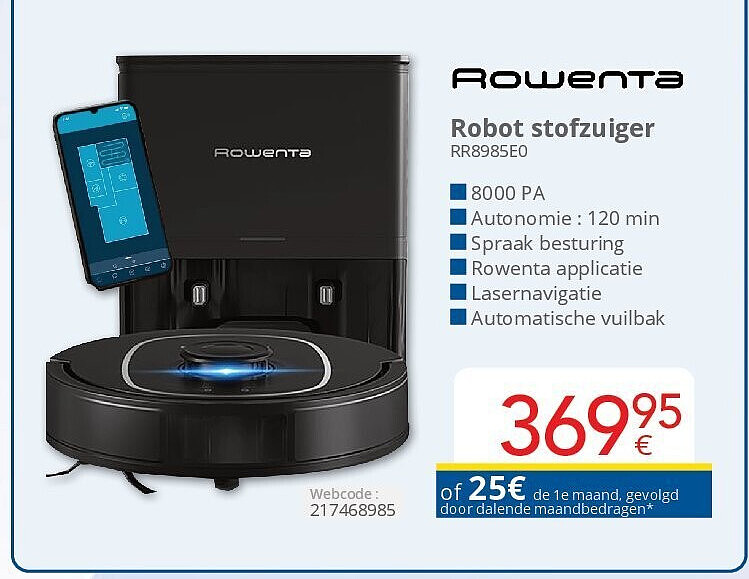 Rowenta Robot stofzuiger RR8985E0