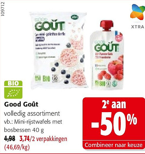 Good Goût Mini-rijstwafels met bosbessen 40 g