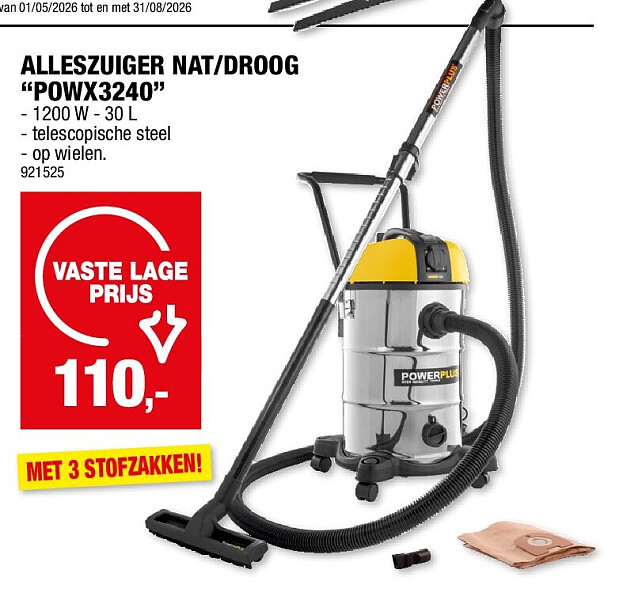 ALLESZUIGER NAT/DROOG “POWX3240”