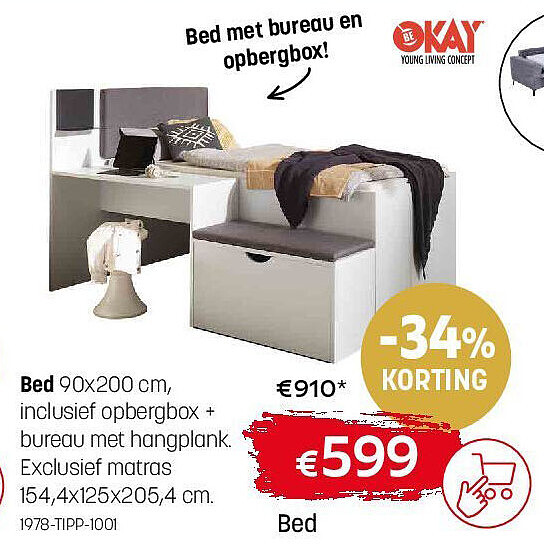 Bed 90x200 cm