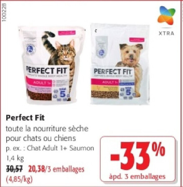 Perfect Fit Chat Adult 1+ Saumon 1,4 kg