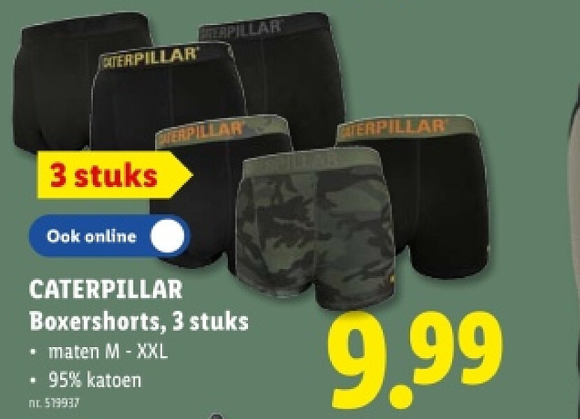 Boxershorts, 3 stuks