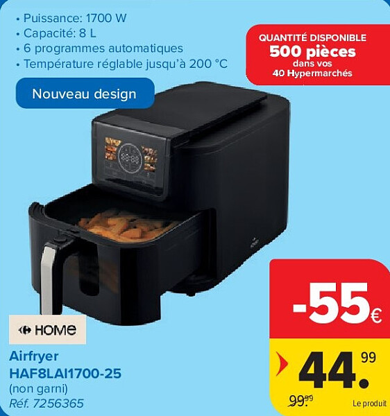 Airfryer HAF8LAI1700-25