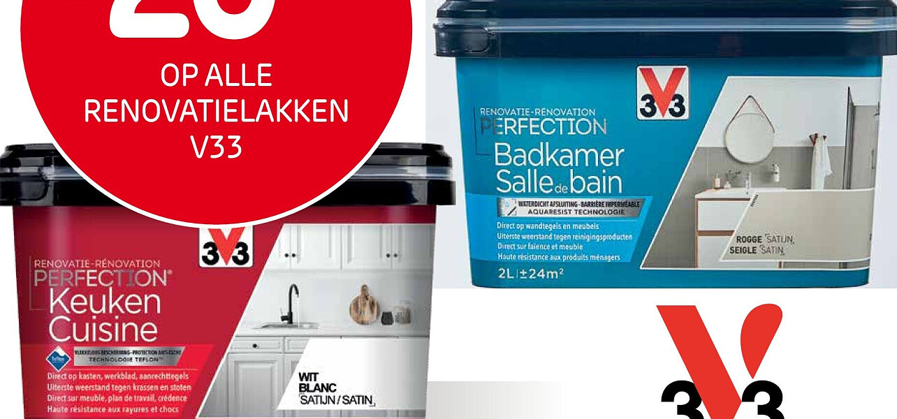Renovatielakken V33