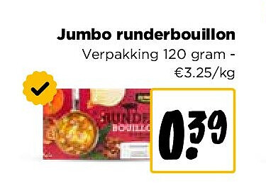 Jumbo runderbouillon