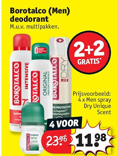 Borotalco (Men) deodorant